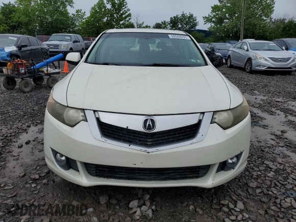 2009 Acura TSX with VIN JH4CU26639C033934, listed as a Copart auction lot 59509285 with 120,704 mi miles and Salvage title. Bid and sale history available at DreamBid. Image 5.