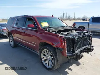 2020 GMC Yukon XL Denali with VIN 1GKS1HKJ3LR238701, listed as a IAAI auction lot 41724274 with 107,323 mi miles and . Bid and sale history available at DreamBid. Image 1.