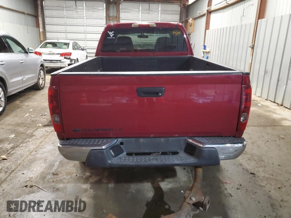 2005 Chevrolet Colorado LS Z71 with VIN 1GCDT196358217671, listed as a Copart auction lot 46320715 with 101,896 mi miles and Salvage title. Bid and sale history available at DreamBid. Image 6.