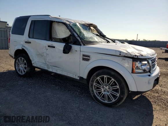 2011 Land Rover LR4 Lux with VIN SALAK2D40BA554684, listed as a Copart auction lot 58652985 with Not provided miles and Clean title. Bid and sale history available at DreamBid. Image 4.