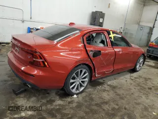 2019 Volvo S60 Momentum with VIN 7JRA22TK7KG002217, listed as a Copart auction lot 44789375 with 89,015 mi miles and Salvage Title. Bid and sale history available at carsss.com. Image 3.