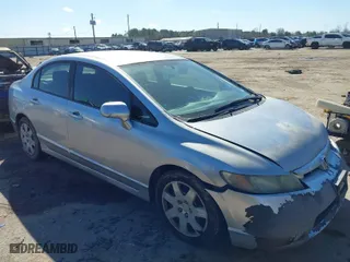 2008 Honda Civic Sdn LX with VIN 2HGFA16588H336407, listed as a IAAI auction lot 41679099 with 151,787 mi miles. Bid and sale history available at carsss.com. Image 1.