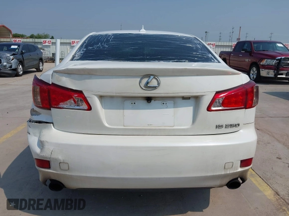 2011 Lexus IS 250 with VIN JTHBF5C27B5155666, listed as a IAAI auction lot 42286694 with 177,982 mi miles and . Bid and sale history available at DreamBid. Image 16.