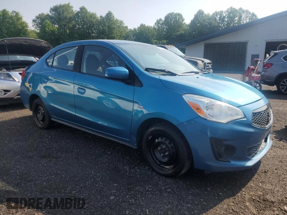 2020 Mitsubishi Mirage ES z VIN ML32F3FJ5LHF05052, wystawiony jako Copart lot #60622335 z przebiegiem 122 612 mil mil oraz Czysty tytuł • Clean title. Historia ofert i sprzedaży dostępna na DreamBid. Obrazek 4.