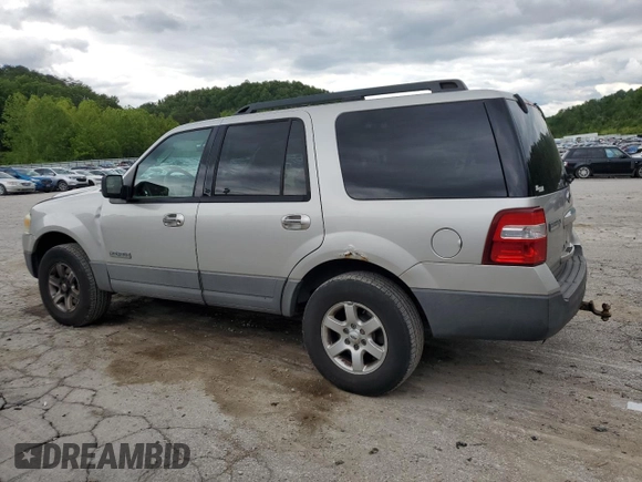2007 Ford Expedition XLT with VIN 1FMFU16517LA47274, listed as a Copart auction lot 58021145 with 167,971 mi miles and Salvage title. Bid and sale history available at DreamBid. Image 2.