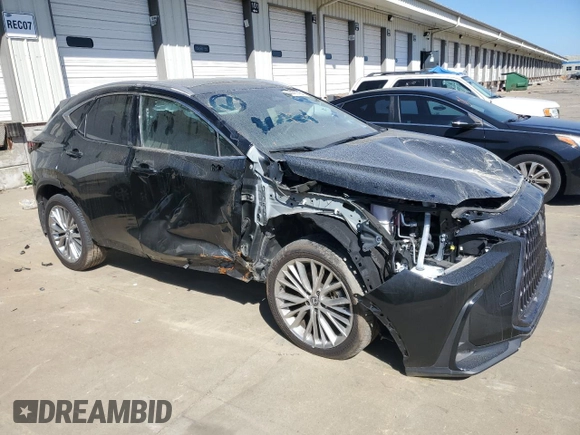 2024 Lexus NX 350 Luxury with VIN 2T2HGCEZ2RC039677, listed as a Copart auction lot 73091454 with 2,854 mi miles and Salvage title. Bid and sale history available at DreamBid. Image 4.