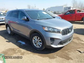 2020 Kia Sorento LX V6 with VIN 5XYPG4A59LG620081, listed as a IAAI auction lot 41752175 with 91,668 mi miles. Bid and sale history available at carsss.com. Image 1.