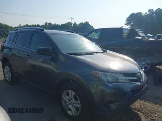 2014 Toyota RAV4 LE with VIN JTMZFREV9E5018084, listed as a IAAI auction lot 42573040 with 168,661 mi miles and . Bid and sale history available at DreamBid. Image 1.