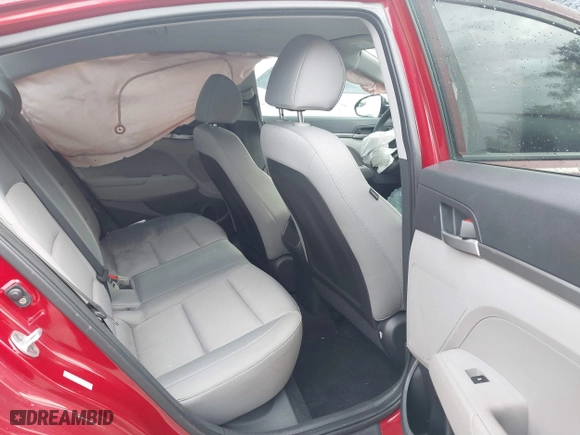 2017 Hyundai Elantra SE with VIN KMHD74LF8HU121511, listed as a IAAI auction lot 41741418 with 90,233 mi miles. Bid and sale history available at carsss.com. Image 8.