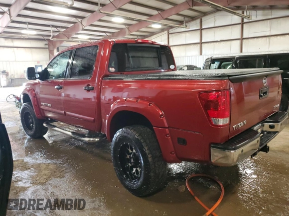 2014 Nissan Titan S with VIN 1N6AA0EC8EN512598, listed as a Copart auction lot 53722515 with 87,581 mi miles and Clean title. Bid and sale history available at DreamBid. Image 2.