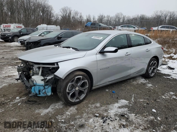 2020 Chevrolet Malibu LT with VIN 1G1ZD5ST3LF108199, listed as a Copart auction lot 88059865 with 70,545 mi miles and Salvage Title. Bid and sale history available at DreamBid. Image 1.