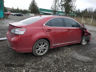 2010 Lexus HS 250h with VIN JTHBB1BA6A2016805, listed as a Copart auction lot 45760365 with 164,226 mi miles and Salvage Title. Bid and sale history available at DreamBid. Image 3.