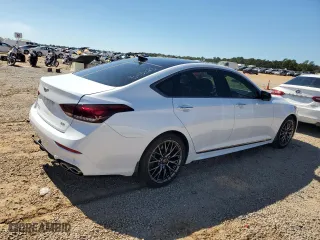 2019 Genesis G80 3.3T Sport with VIN KMTFN4JB4KU326092, listed as a Copart auction lot 72356453 with 36,151 mi miles. Bid and sale history available at carsss.com. Image 3.
