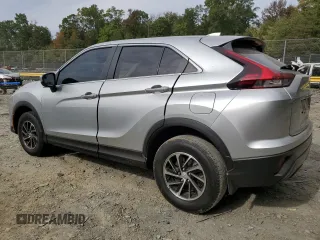 2023 Mitsubishi Eclipse Cross ES z VIN JA4ATUAA1PZ052103, wystawiony jako Copart lot #74354114 z przebiegiem 56 601 mil mil oraz Szkoda całkowita • Salvage title. Historia ofert i sprzedaży dostępna na DreamBid. Obrazek 2.