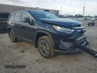 2025 Toyota RAV4 Hybrid XLE Premium z VIN JTMB6RFV9SD154846, wystawiony jako Copart lot #51107595 z przebiegiem 1 908 mil mil oraz Szkoda całkowita • Salvage title. Historia ofert i sprzedaży dostępna na DreamBid. Obrazek 4.