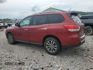 2016 Nissan Pathfinder SV with VIN 5N1AR2MM9GC662053, listed as a Copart auction lot 55473025 with 161,150 mi miles and Salvage title. Bid and sale history available at DreamBid. Image 2.