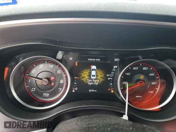 2022 Dodge Charger SXT with VIN 2C3CDXBG1NH255476, listed as a Copart auction lot 88088825 with 45,705 mi miles and Salvage Title. Bid and sale history available at DreamBid. Image 9.