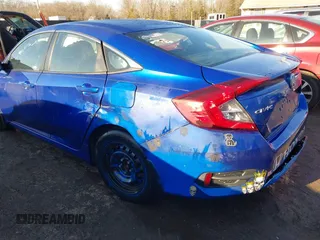 2020 Honda Civic LX with VIN 2HGFC2F6XLH536934, listed as a IAAI auction lot 41413070 with 62,773 mi miles and . Bid and sale history available at DreamBid. Image 6.