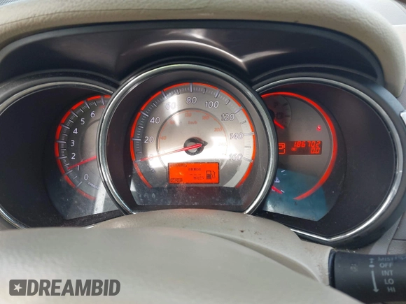 2009 Nissan Murano S with VIN JN8AZ18WX9W160247, listed as a IAAI auction lot 42142907 with 186,702 mi miles and . Bid and sale history available at carsss.com. Image 7.