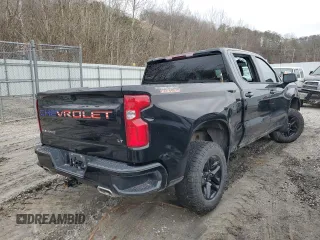 2023 Chevrolet Silverado 1500 LT Trail Boss with VIN 3GCUDFED4PG140806, listed as a Copart auction lot 43204895 with Not Provided miles and Salvage Title. Bid and sale history available at DreamBid. Image 3.