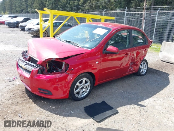 2010 Chevrolet Aveo 1LT with VIN KL1TD5DE2AB066437, listed as a IAAI auction lot 42100026 with 155,333 mi miles and . Bid and sale history available at DreamBid. Image 2.