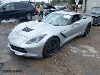 2014 Chevrolet Corvette Stingray 2LT with VIN 1G1YD2D72E5122467, listed as a IAAI auction lot 41587264 with 57,226 mi miles. Bid and sale history available at carsss.com. Image 18.