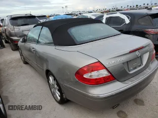 2007 Mercedes-Benz CLK-Class 3.5L with VIN WDBTK56F17T082814, listed as a Copart auction lot 74519944 with 0 mi miles and Clean Title. Bid and sale history available at carsss.com. Image 2.