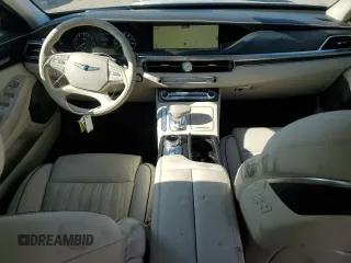 2021 Genesis G90 Premium with VIN KMTF34PA7MU090254, listed as a Copart auction lot 82356773 with 22,132 mi miles and . Bid and sale history available at carsss.com. Image 8.