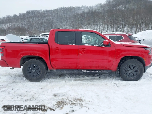 2022 Nissan Frontier SV with VIN 1N6ED1EK6NN691214, listed as a IAAI auction lot 41278521 with 55,510 mi miles and . Bid and sale history available at DreamBid. Image 13.