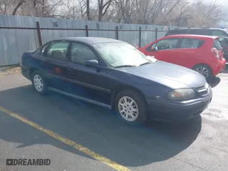 2002 Chevrolet Impala with VIN 2G1WF55K029240747, listed as a IAAI auction lot 41719095 with 143,806 mi miles. Bid and sale history available at carsss.com. Image 1.