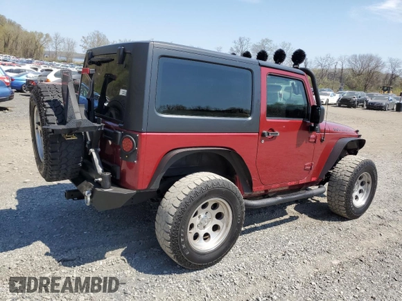2012 Jeep Wrangler Sport с VIN 1C4AJWAG7CL105511, выставлен на аукционе Copart как лот 54671835 с пробегом 137 362 миль миль и Чистый • Clean title. История ставок и продаж доступна на DreamBid. Изображение 3.