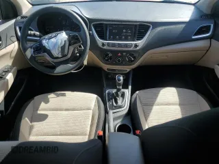 2022 Hyundai Accent SE with VIN 3KPC24A68NE180263, listed as a Copart auction lot 50977145 with 33,320 mi miles and Salvage Title. Bid and sale history available at DreamBid. Image 8.