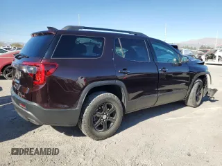 2021 GMC Acadia AT4 with VIN 1GKKNLLS2MZ168768, listed as a Copart auction lot 43810845 with 49,096 mi miles and Salvage Title. Bid and sale history available at DreamBid. Image 3.