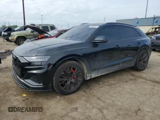 2023 Audi SQ8 Premium Plus z VIN WA1AWBF15PD043423, wystawiony jako Copart lot #53562584 z przebiegiem 17 521 mil mil oraz Tytuł czysty. Historia ofert i sprzedaży dostępna na DreamBid. Obrazek 1.