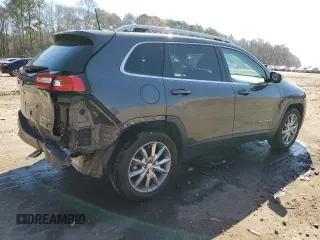 2017 Jeep Cherokee Limited with VIN 1C4PJLDB6HD233183, listed as a Copart auction lot 47366205 with 58,748 mi miles and Salvage Title. Bid and sale history available at carsss.com. Image 3.