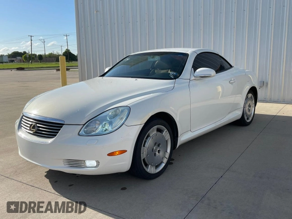 2002 Lexus SC with VIN JTHFN48Y220024203, listed as a Copart auction lot 55532225 with 247,233 mi miles and Clean Title. Bid and sale history available at carsss.com. Image 2.