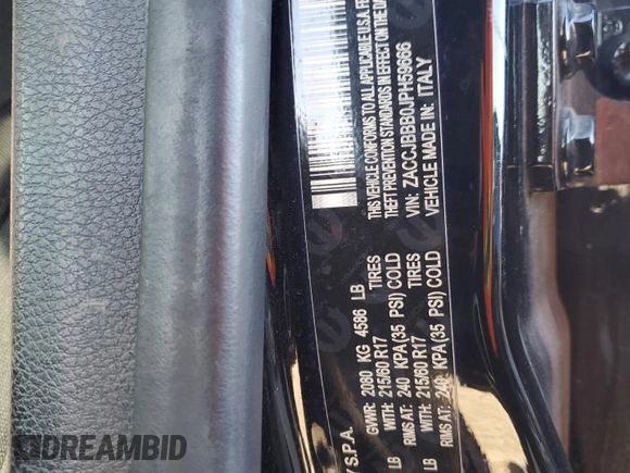 2018 Jeep Renegade Latitude z VIN ZACCJBBB0JPH59666, wystawiony jako Copart lot #46852345 z przebiegiem 111 668 mil mil oraz Szkoda całkowita • Salvage title. Historia ofert i sprzedaży dostępna na DreamBid. Obrazek 15.