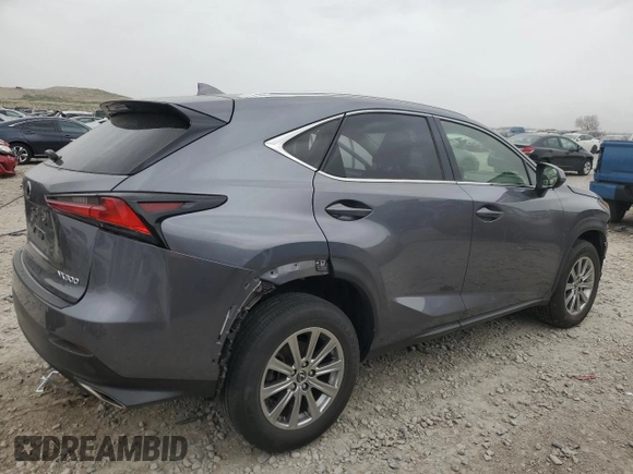 2021 Lexus NX 300 with VIN JTJDARBZ7M2198839, listed as a Copart auction lot 50611465 with 27,412 mi miles and Salvage title. Bid and sale history available at DreamBid. Image 3.