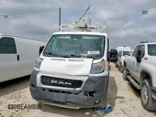 2022 Ram ProMaster Cargo with VIN 3C6LRVNG4NE102266, listed as a Copart auction lot 46635035 with 56,151 mi miles and Salvage Title. Bid and sale history available at DreamBid. Image 5.