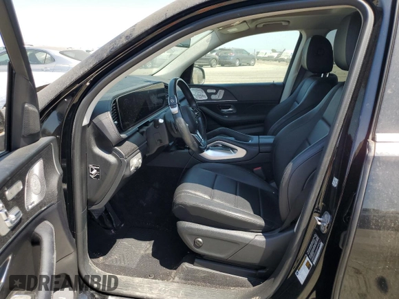 2020 Mercedes-Benz GLS with VIN 4JGFF5KE1LA098027, listed as a Copart auction lot 59306973 with 51,338 mi miles. Bid and sale history available at carsss.com. Image 7.
