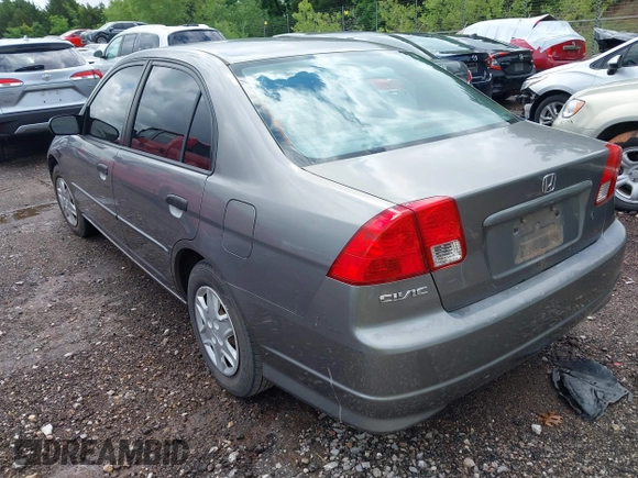 2005 Honda Civic VP with VIN 1HGES16365L004990, listed as a IAAI auction lot 42208038 with Not Provided miles and . Bid and sale history available at DreamBid. Image 3.