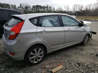 2014 Hyundai Accent SE with VIN KMHCU5AE3EU183642, listed as a Copart auction lot 49717045 with 142,328 mi miles and Salvage Title. Bid and sale history available at carsss.com. Image 3.