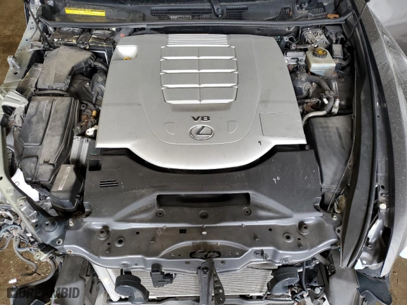 2015 Lexus LS 460 L with VIN JTHDL1EF3F5007594, listed as a Copart auction lot 50885705 with 94,228 mi miles and Salvage Title. Bid and sale history available at carsss.com. Image 11.