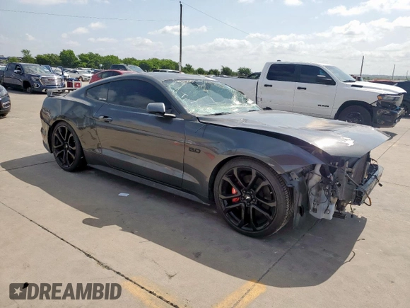 2018 Ford Mustang GT with VIN 1FA6P8CF2J5126651, listed as a Copart auction lot 60898515 with 71,622 mi miles and Clean title. Bid and sale history available at DreamBid. Image 4.