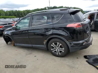 2018 Toyota RAV4 LE z VIN 2T3BFREV1JW739200, wystawiony jako Copart lot #57658435 z przebiegiem 76 956 mil mil oraz Szkoda całkowita • Salvage title. Historia ofert i sprzedaży dostępna na DreamBid. Obrazek 2.