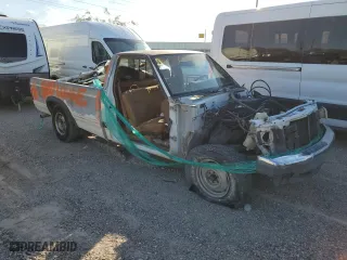 1992 Dodge Dakota "S" with VIN 1B7GL26X1NS529555, listed as a Copart auction lot 65251054 with 220,482 mi miles and Salvage Title. Bid and sale history available at carsss.com. Image 4.
