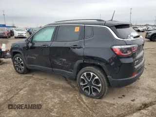 2022 Jeep Compass (RED) Edition with VIN 3C4NJDCB4NT154132, listed as a Copart auction lot 86049004 with 36,479 mi miles and Non repairable. Bid and sale history available at DreamBid. Image 2.