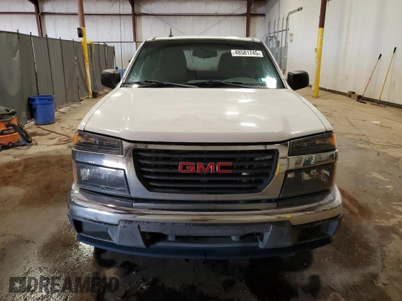 2011 GMC Canyon Work Truck with VIN 1GTC5LF93B8137685, listed as a Copart auction lot 48581745 with 323,484 mi miles and Clean Title. Bid and sale history available at carsss.com. Image 5.