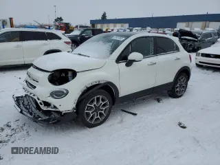 2019 FIAT 500X Urbana Edition z VIN ZFBNFYB11KP783822, wystawiony jako Copart lot #87807055 z przebiegiem 37 821 mil mil oraz Czysty tytuł • Clean title. Historia ofert i sprzedaży dostępna na DreamBid. Obrazek 1.