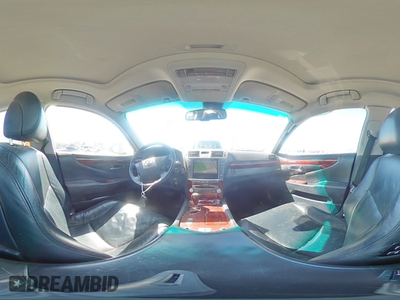 2012 Lexus LS 460 with VIN JTHBL5EF5C5110221, listed as a Copart auction lot 49319295 with 107,441 mi miles and Salvage title. Bid and sale history available at DreamBid. Image 12.